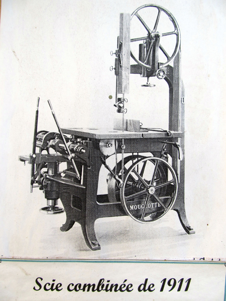 Scie à ruban combinée de 1911